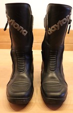 Daytona Road Star GTX Gore-Tex Leder Motorradstiefel Gr. 36 in Schwarz