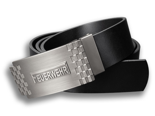 Feuerwehr leder stilgürtel - feuerwehr, leder/stilgürtel