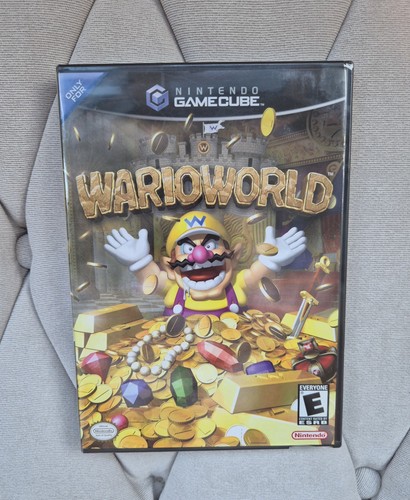 Nintendo game cube warioworld - cube,
