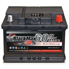 Autobatterie 12V 60Ah BlackMax