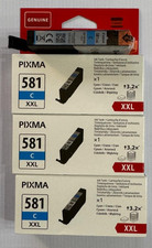 4 × Canon CLI‑581XXL Tinte