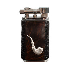 Mastro de Paja, Mastero Pipa Sandblast Black, Pfeifenfeuerzeug