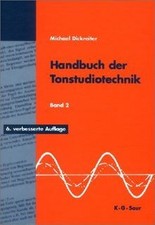 Handbuch der Tonstudiotechnik