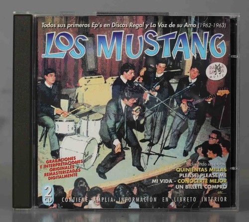 Los mustang todos sus - cd.,