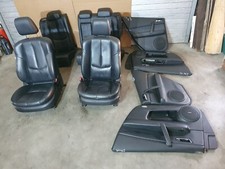 176* Mazda 6 GH Kombi Komplett Vollledersitze Türpappen Vorne und Hinten Schwarz