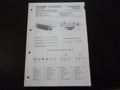 Original service manual - original,