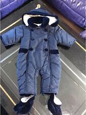 Le Guignol Schneeanzug Gr. 3 Monate 62-68, Winteranzug Luxus Baby Mädchen Jungen