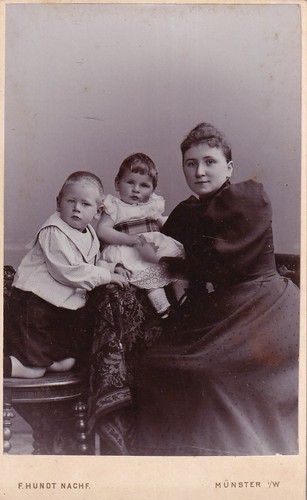 Hundt nachf cdv mutter mit - cdv,