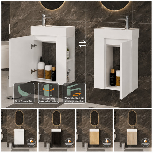 Waschtisch mit unterschrank - waschtisch,
