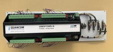 1x Quancom USBOPTOREL 16 -Relais OUT & 16 OPTO IN Relais Modul / 19" SHELL