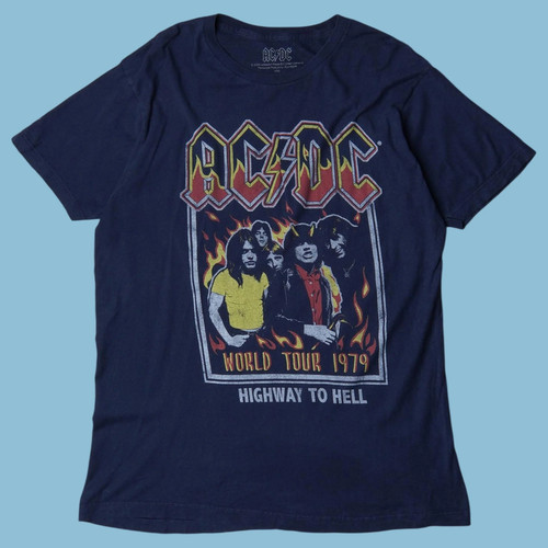 Vintage acdc highway hell - vintage,
