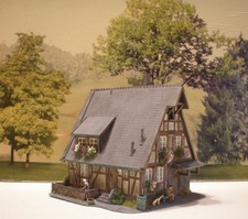H0 Diorama HO 1:87 Dorf