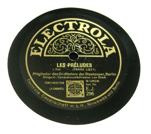 Leo blech les preludes franz - les, (franz