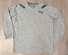 ? PUMA * Oberteil Shirt Funktionsshirt * Gr. L 52 54 Grau * guter Zustand ?