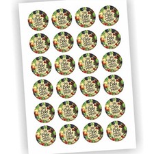 24 Marmelade Aufkleber Gelee