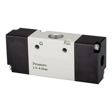 Riegler 3/2 Wegeventil Pneumatikventil Ventil G 1/4 bistabil 850l min Aluminium