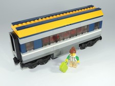 LEGO CITY, Eisenbahn, Waggon aus Set 60197 Personenzug, Reisewaggon