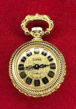 Vintage Ilona Damen Taschenuhr