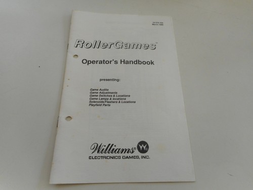 Operators handbook englisch - handbook,