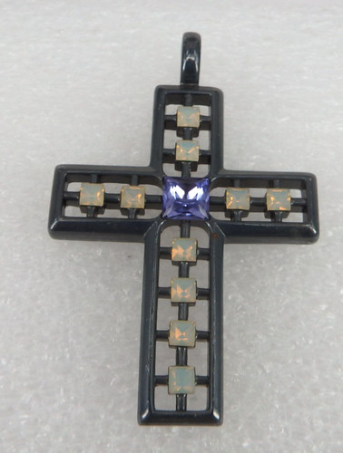 Neugablonz anhänger kreuz - neugablonz:, im