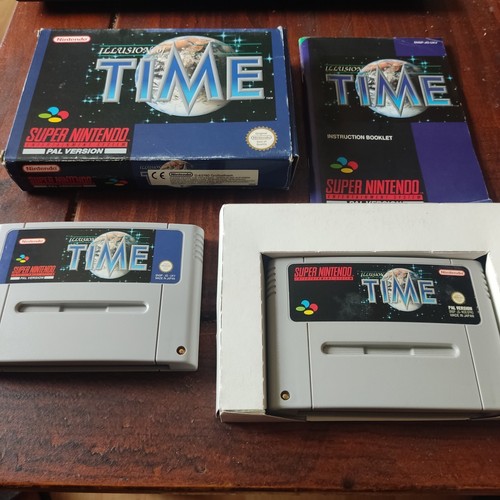 Snes illusion time ovp - illusion,
