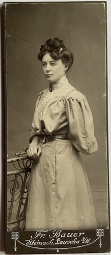 Orig cdv foto fotografie - fotografie, frau