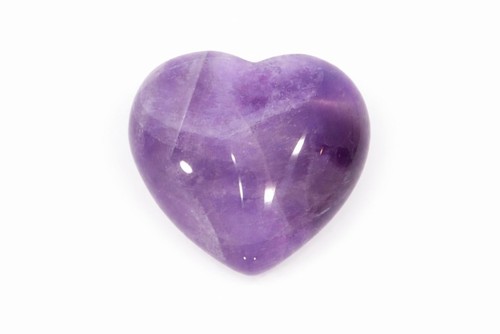 Amethyst edelstein herz - ,