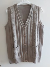 Damen Strickweste ,geknöpft 
