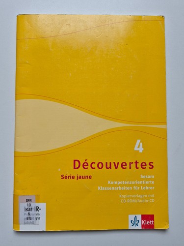 Découvertes série jaune - série,