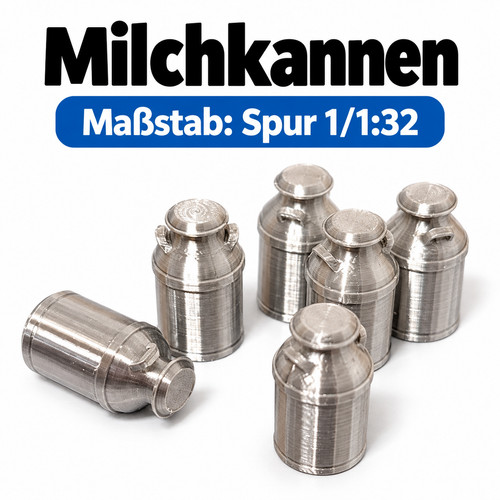 Spur 6x milchkannen - 6x,