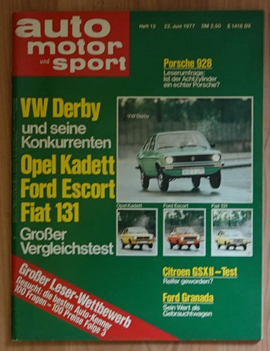 Auto motor sport zeitschrift - sport,