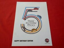 FIAT 500 "Happy Birthday Edition" Sondermodell Prospekt Brochure Depliant 2012