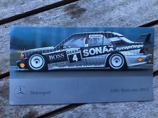 Aufkleber DTM 92 Mercedes 190 E Evo 2 B. Schneider 
