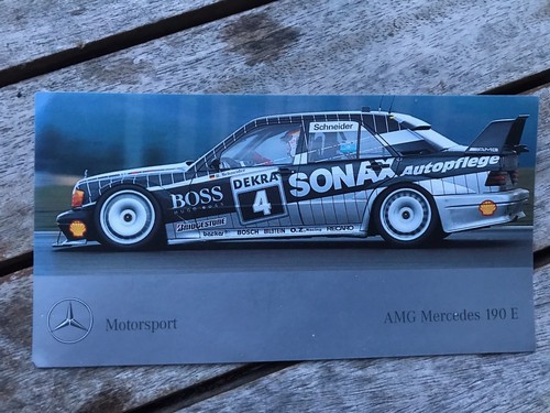 Aufkleber dtm mercedes 190 - 92,