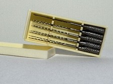 10er Set Dental Zahnarztbohrer f. Bastler Lges.~35mm, D~0,5mm, Schnitt-L.~19mm