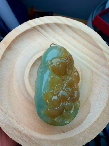 Hetian jade anhänger - hetian,
