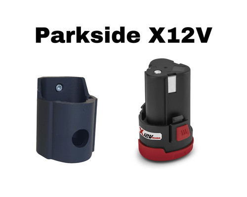 Parkside 12v team - x, akkuhalter