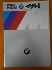 BMW  M3 M5 M635 CSi   Prospekt