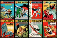 Rick Master aus Band 1 bis 25, Carlsen ab 1988 - AUSWAHL - Neuwertig