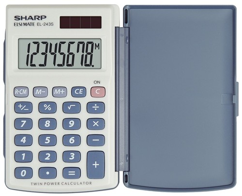 Sharp taschenrechner 243 s - taschenrechner,