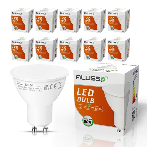 10x led glühbirne gu10 5w - led,