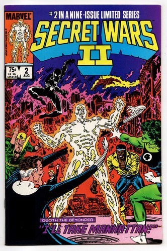 Secret wars vol 2 aug - no,