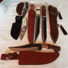 5 × Fahrtenmesser Jagdmesser Gürtelmesser Outdoor Messer Anglermesser