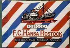 Aufkleber FC Hansa Rostock - Rostockä