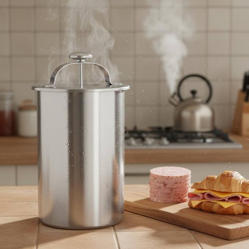 Fleischtopf mit thermometer - mit,