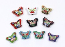 2 Cloisonne Perle Spacer