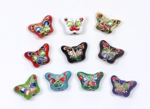Cloisonne perle spacer - 2,