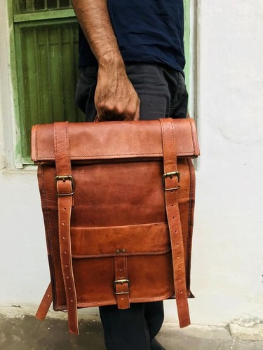 Rucksack leder tasche laptop - rucksack,