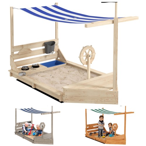 Outsunny sandkasten schiff - outsunny,