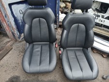 Vordersitze Leder anthrazit elektrisch Memory Mercedes-Benz CLK W208 W 208